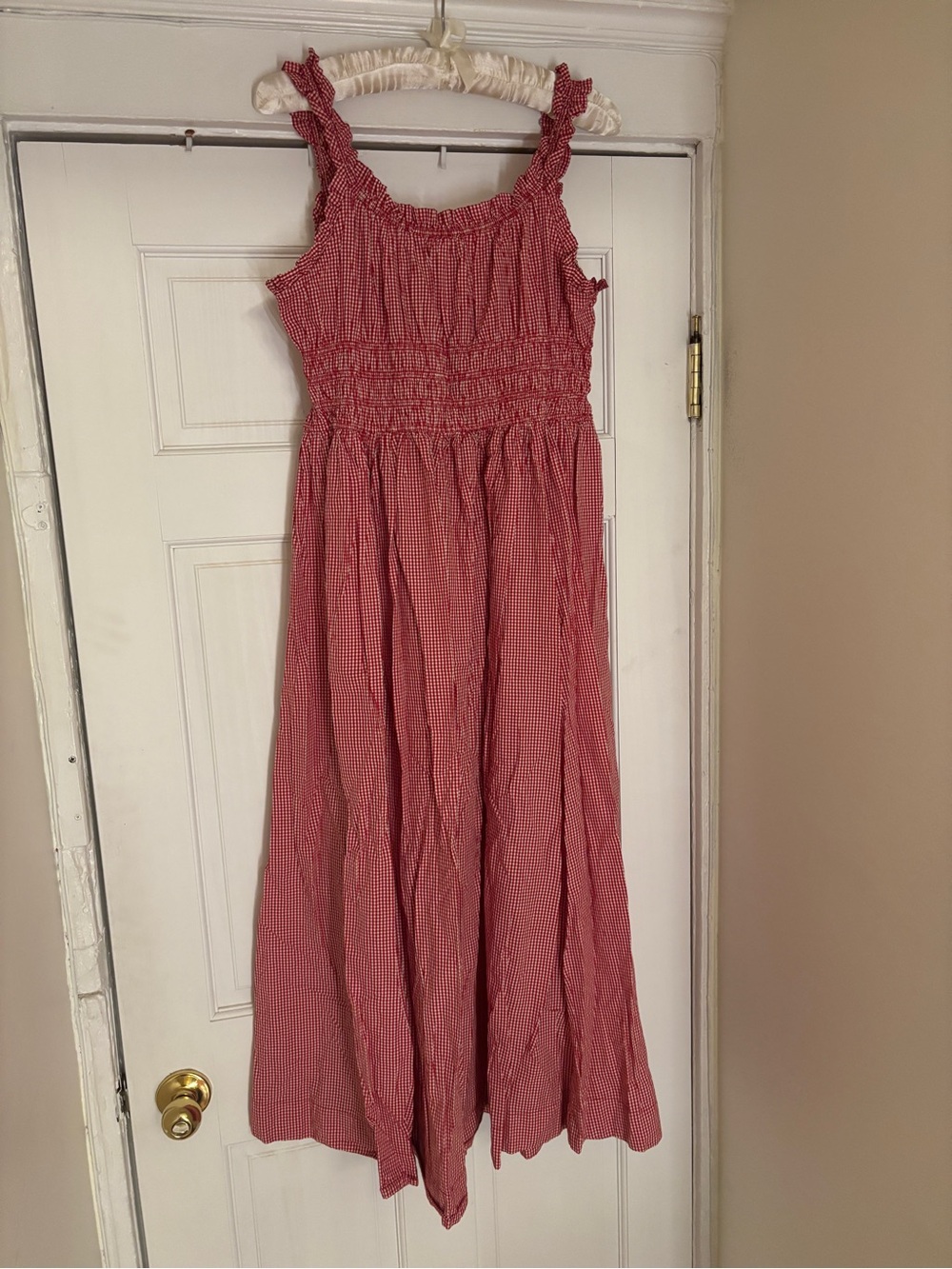 Dôen RARE Emmaretta in Red Gingham Size L - Picture 5 of 7